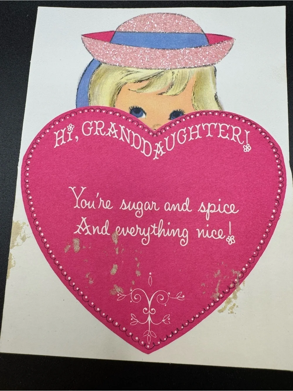 Lot Of 4 Vintage Valentines Day Cards Hallmark Various Makers Ephemera
